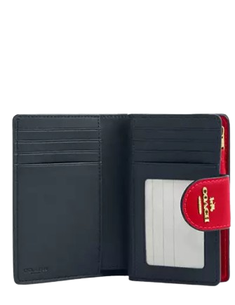 Coach Phone Wallet In Signature Canvas