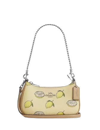 Coach Teri Mini Crossbody Bag With Lemon Print