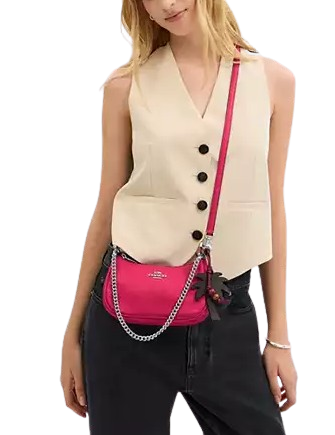 Coach Teri Mini Crossbody Bag With Palm Tree Charm