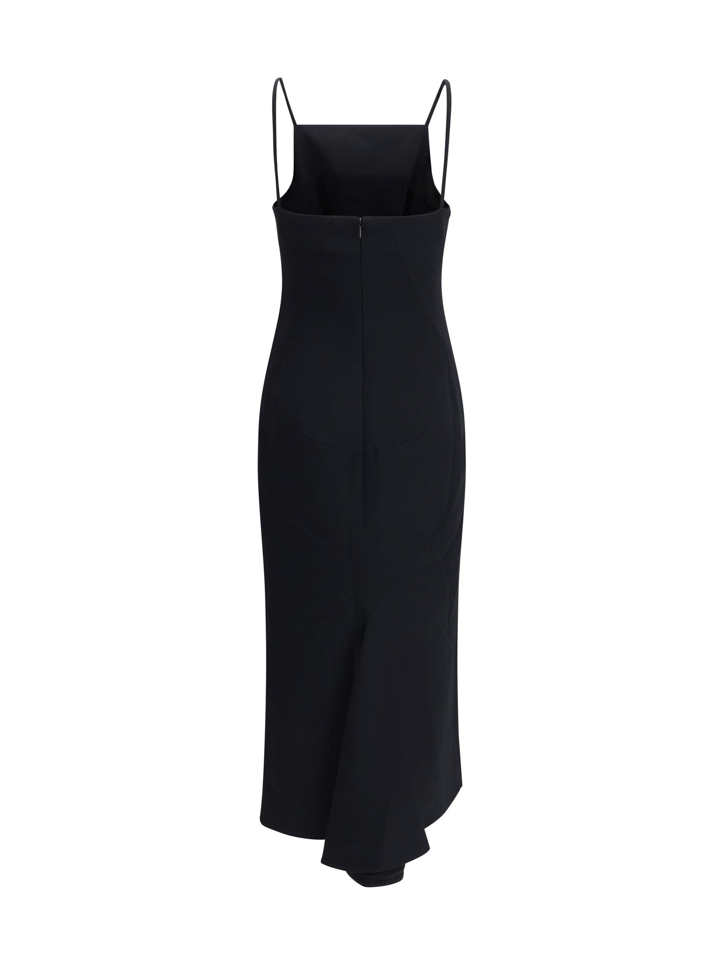 Givenchy Women Midi Dress With Draped Back