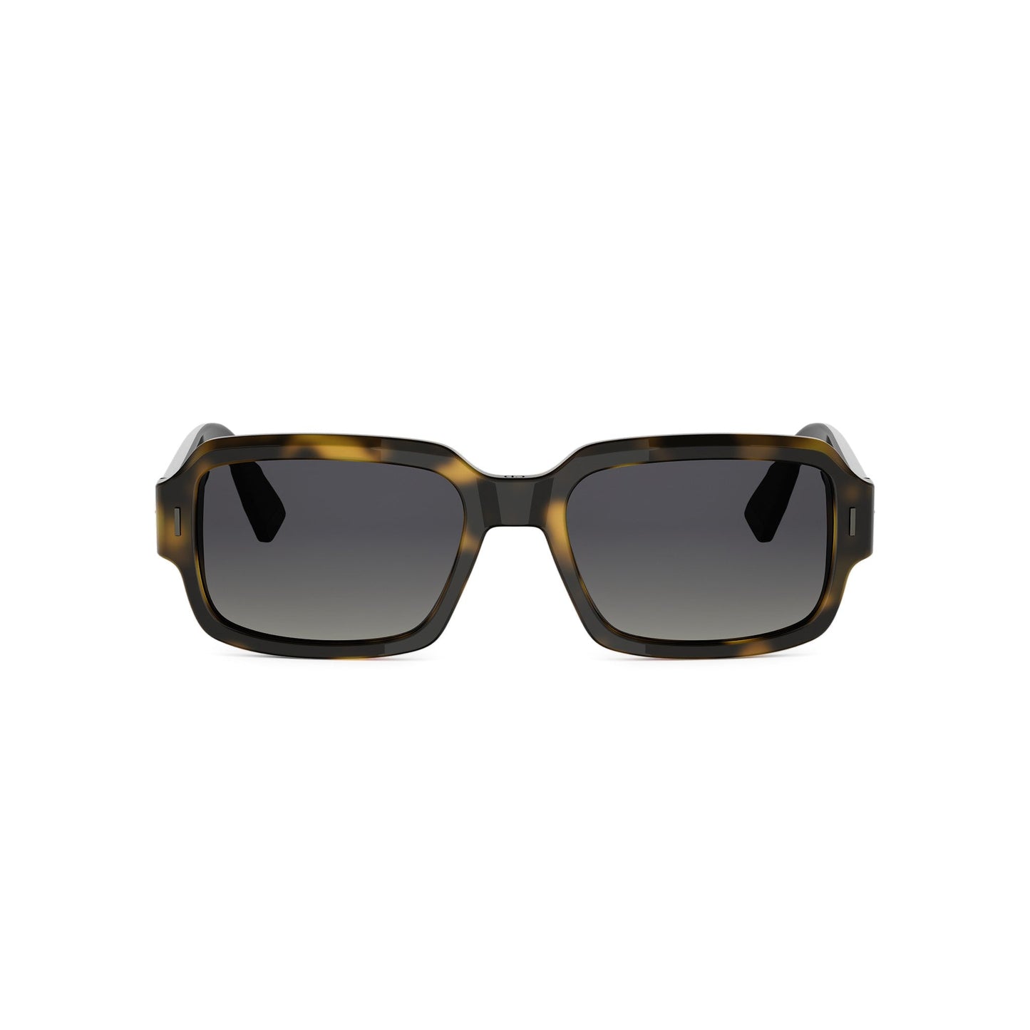 Havana Geometric Acetate Sunglasses
