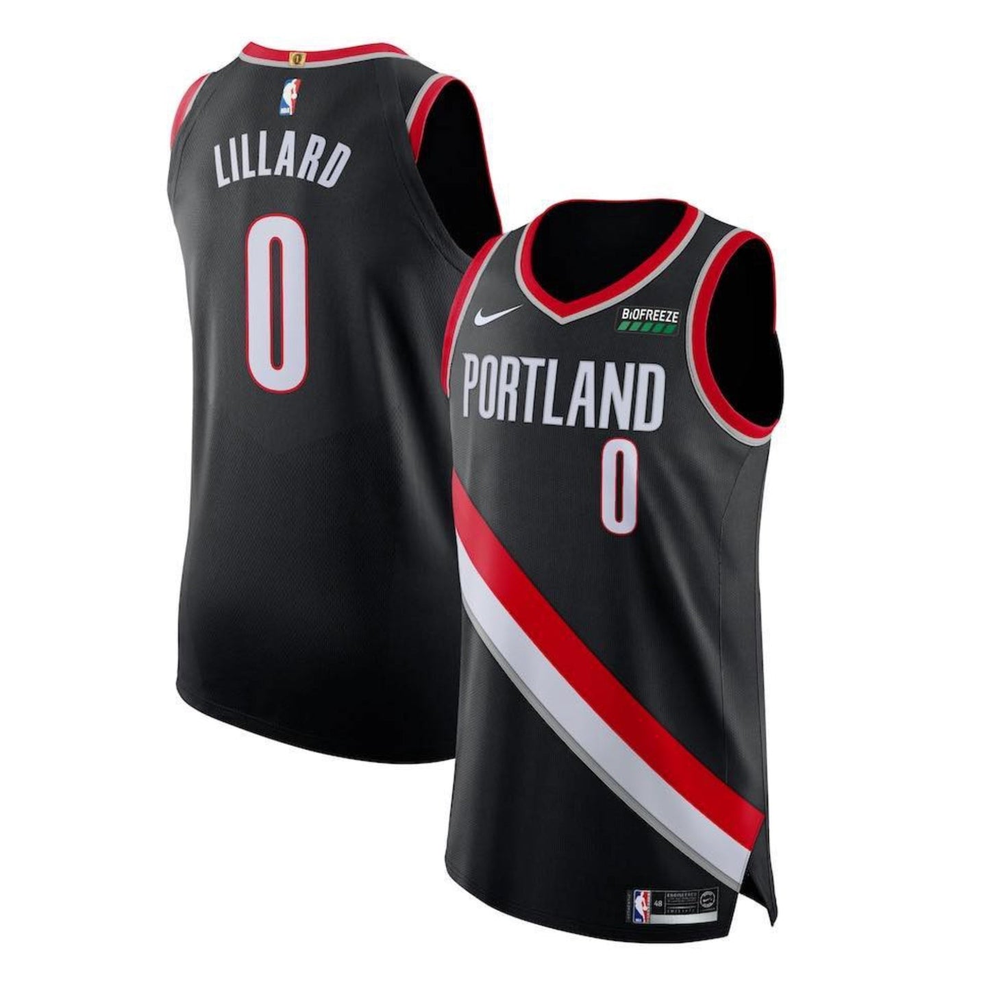 Damian Lillard Portland Blazers 0 Jersey