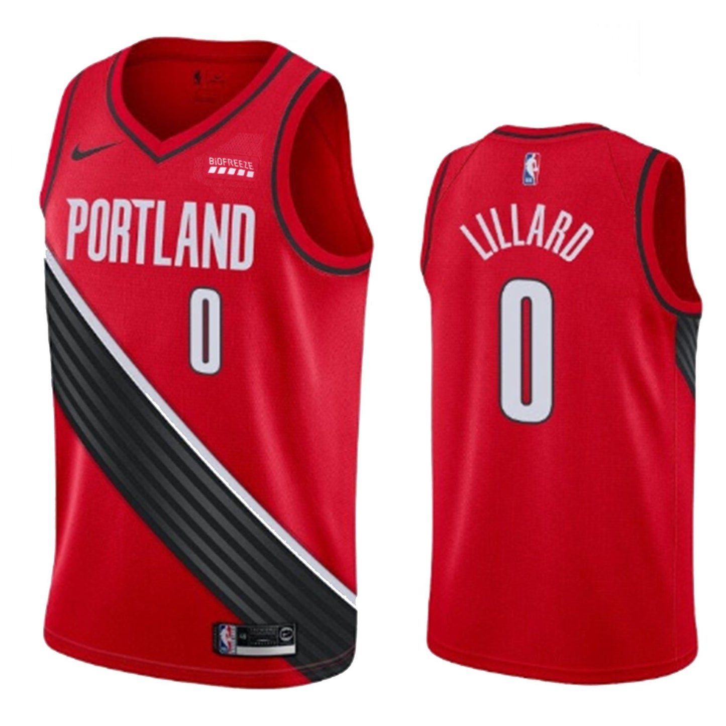 Damian Lillard Portland Blazers 0 Jersey