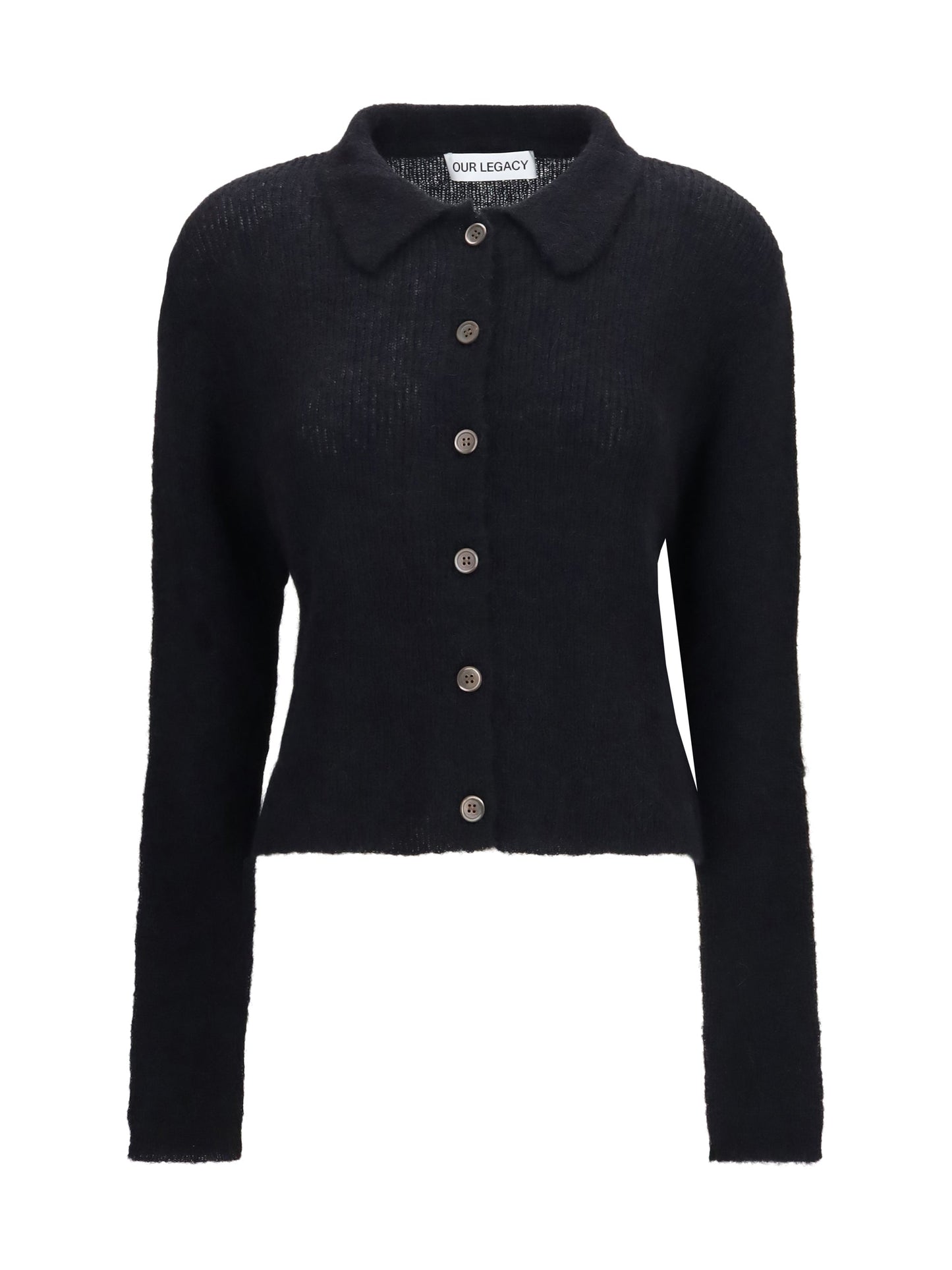 Our Legacy Women Mazzy Polo Sweater In Alpaca Blend