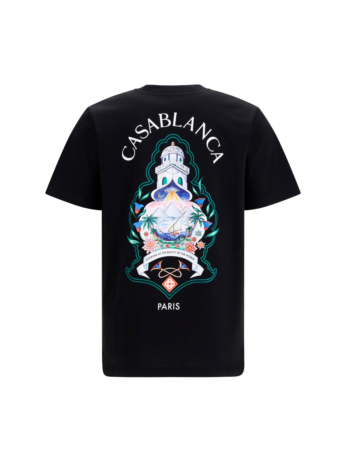 Casablanca Men Paris Graphic T-Shirt