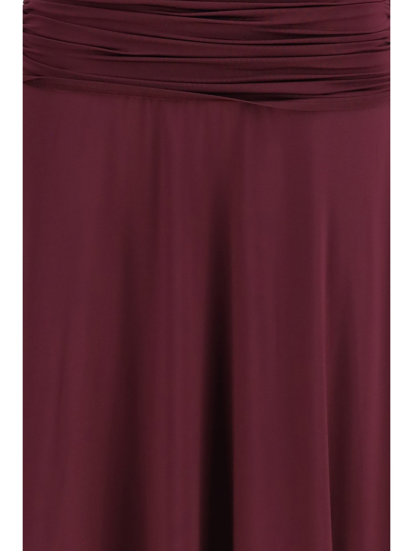Self-Portrait Women Ruched Midi Dress In Jersey
