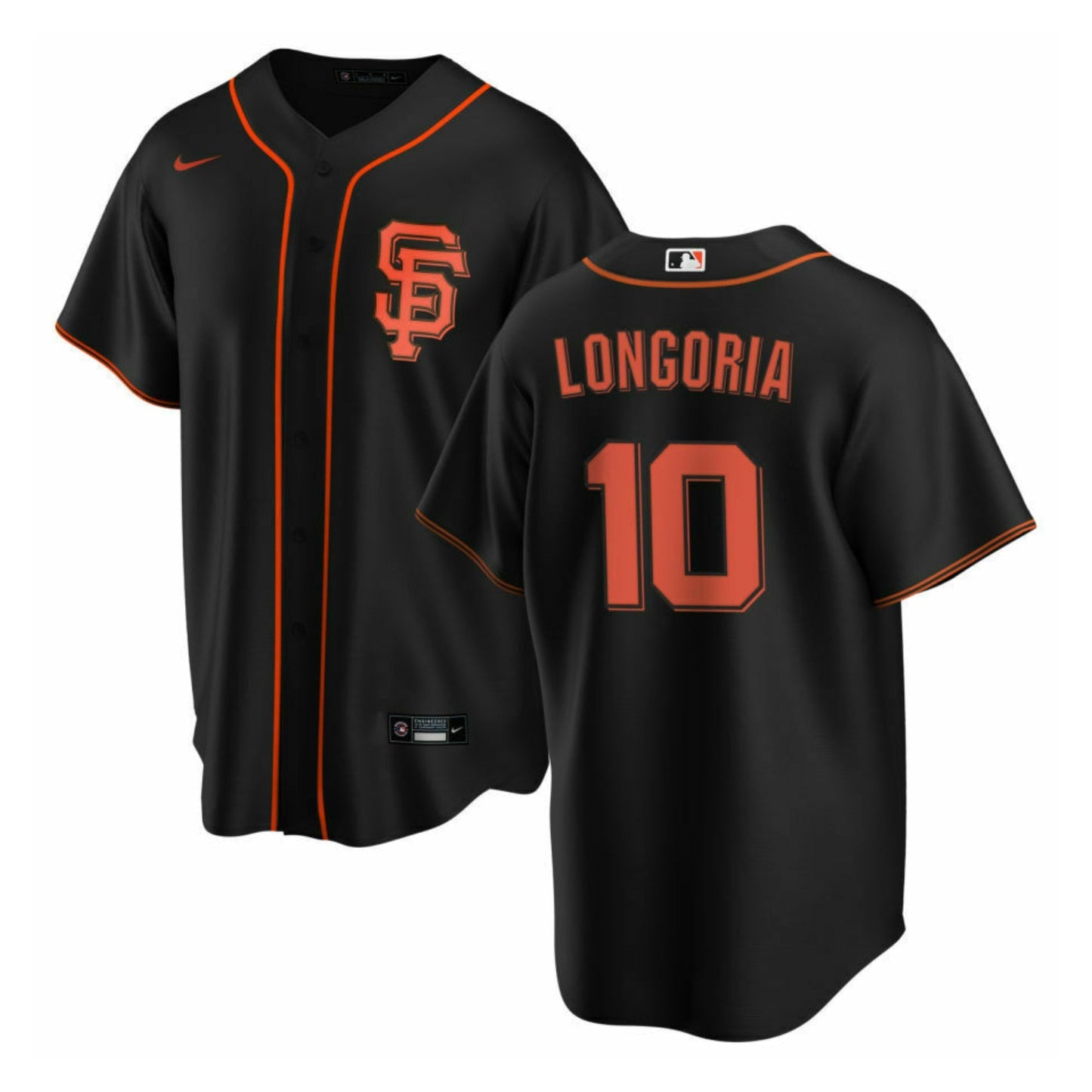 Evan Longoria San Francisco Giants 10 Jersey