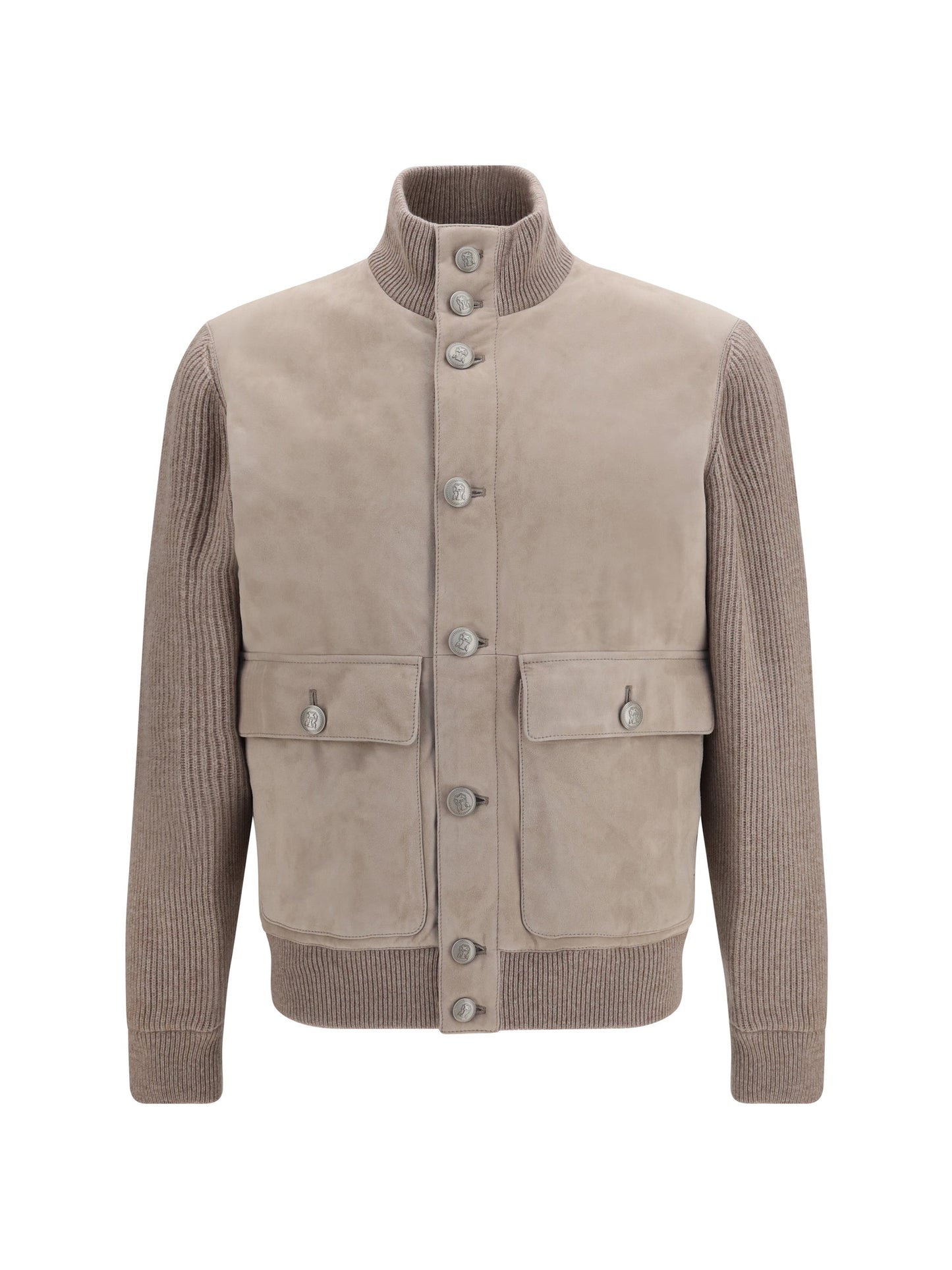 Brunello Cucinelli Men Suede Jacket