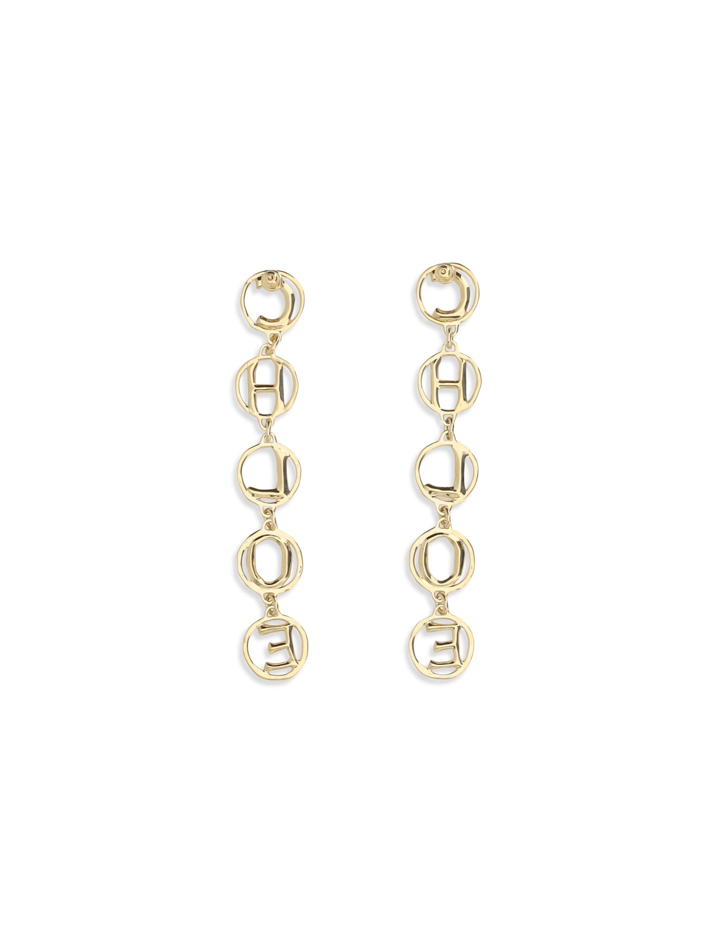 Chloé Women Script Drop Earrings
