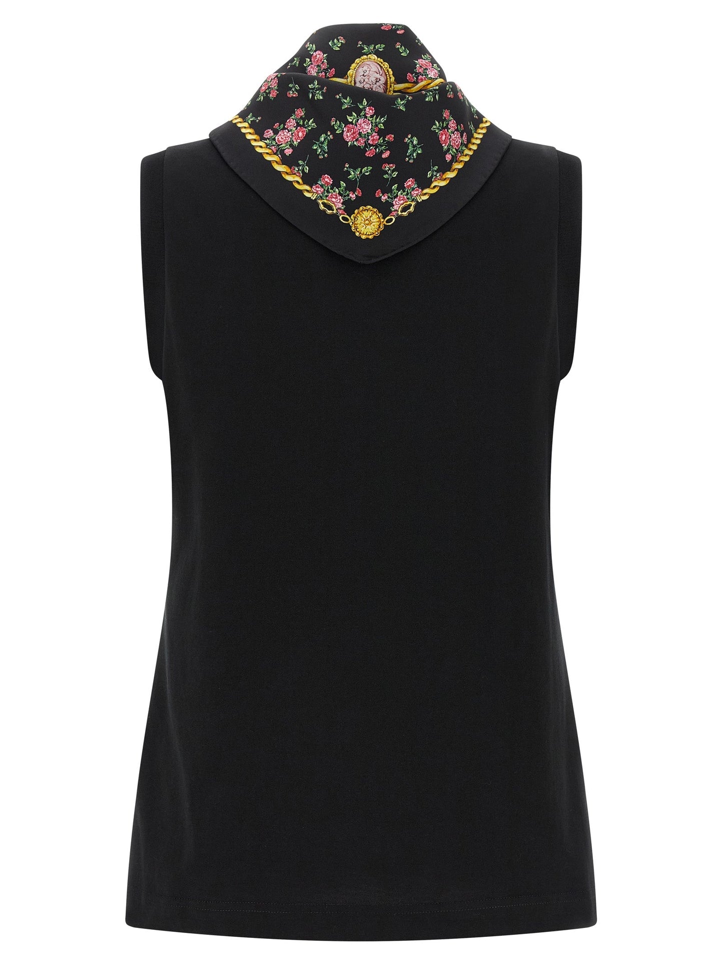 Dolce & Gabbana Women T-Shirt With Scarf