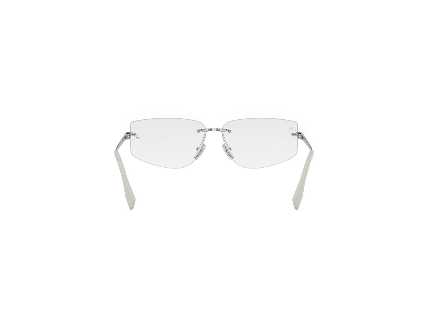 Rimless Geometric Eyeglasses