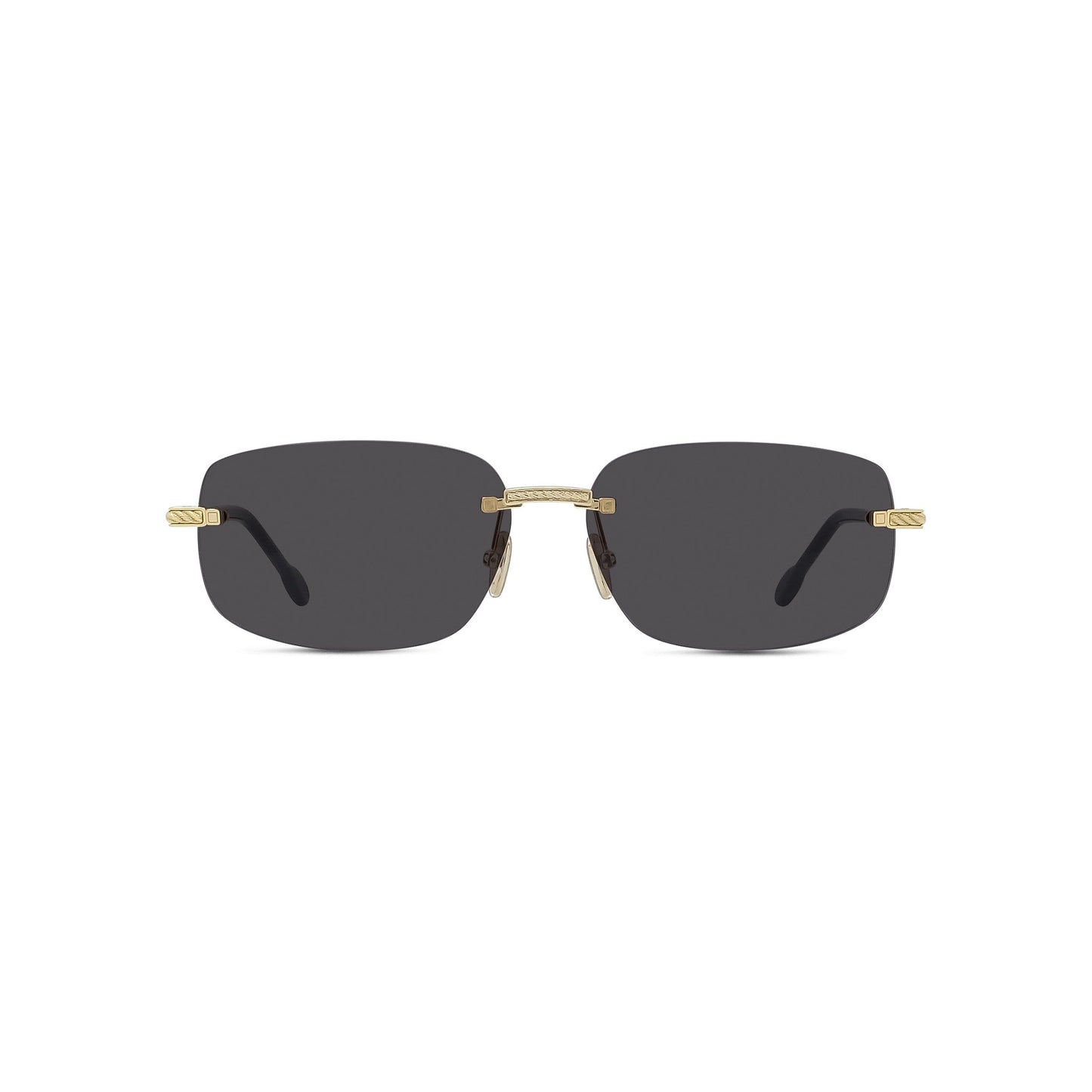 Gold Geometric Sunglasses