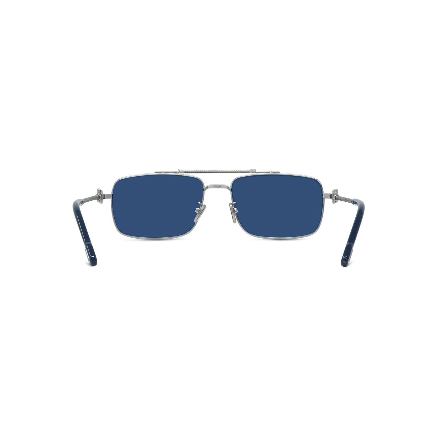 Rectangular Metal Sunglasses