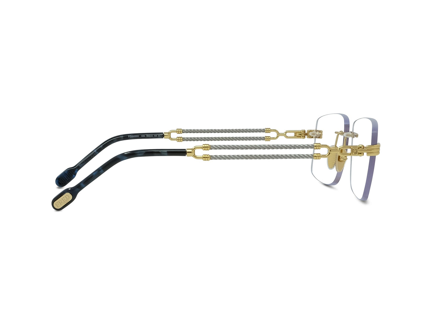 Gold Rectangle Eyeglasses