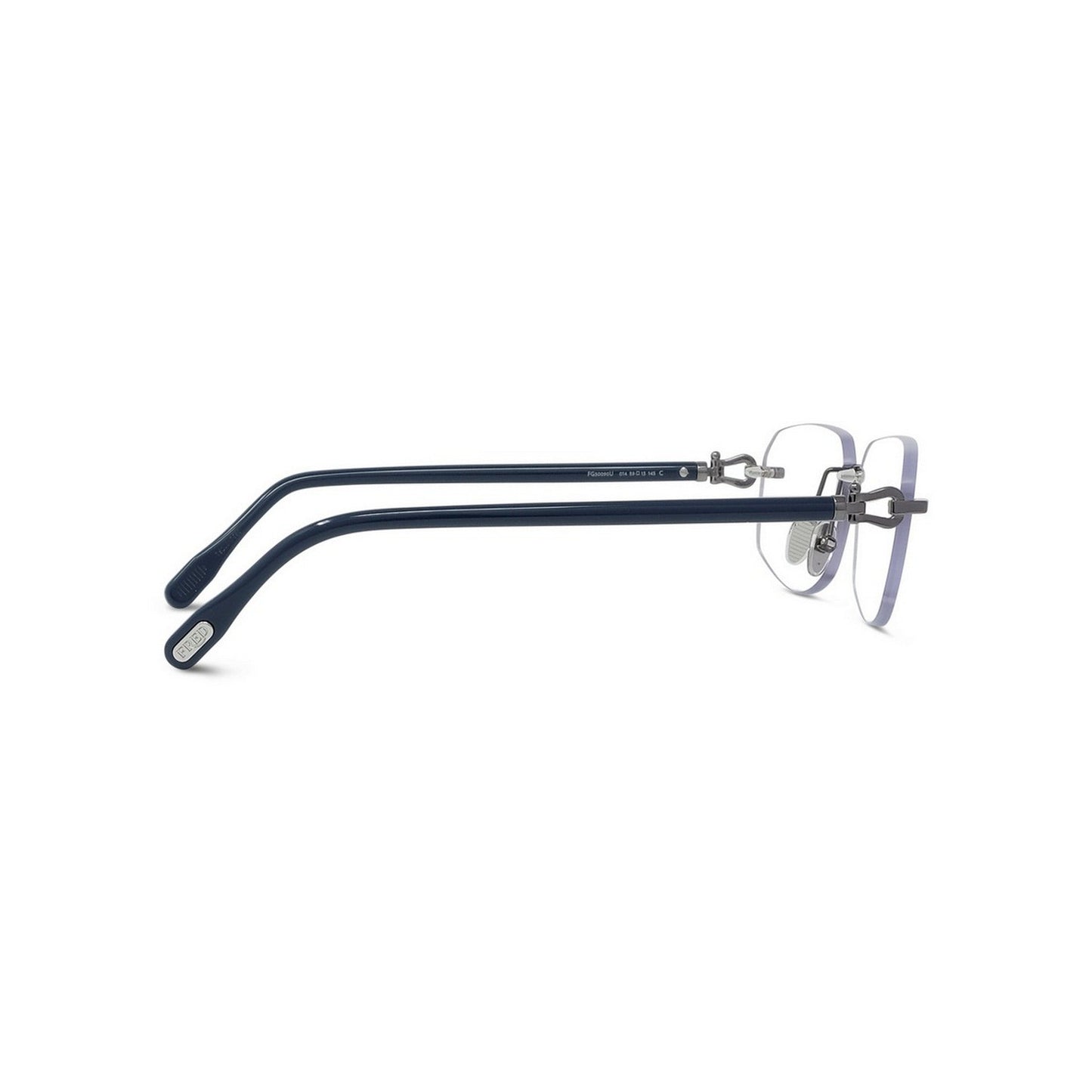 Geometric Rimless Eyeglasses