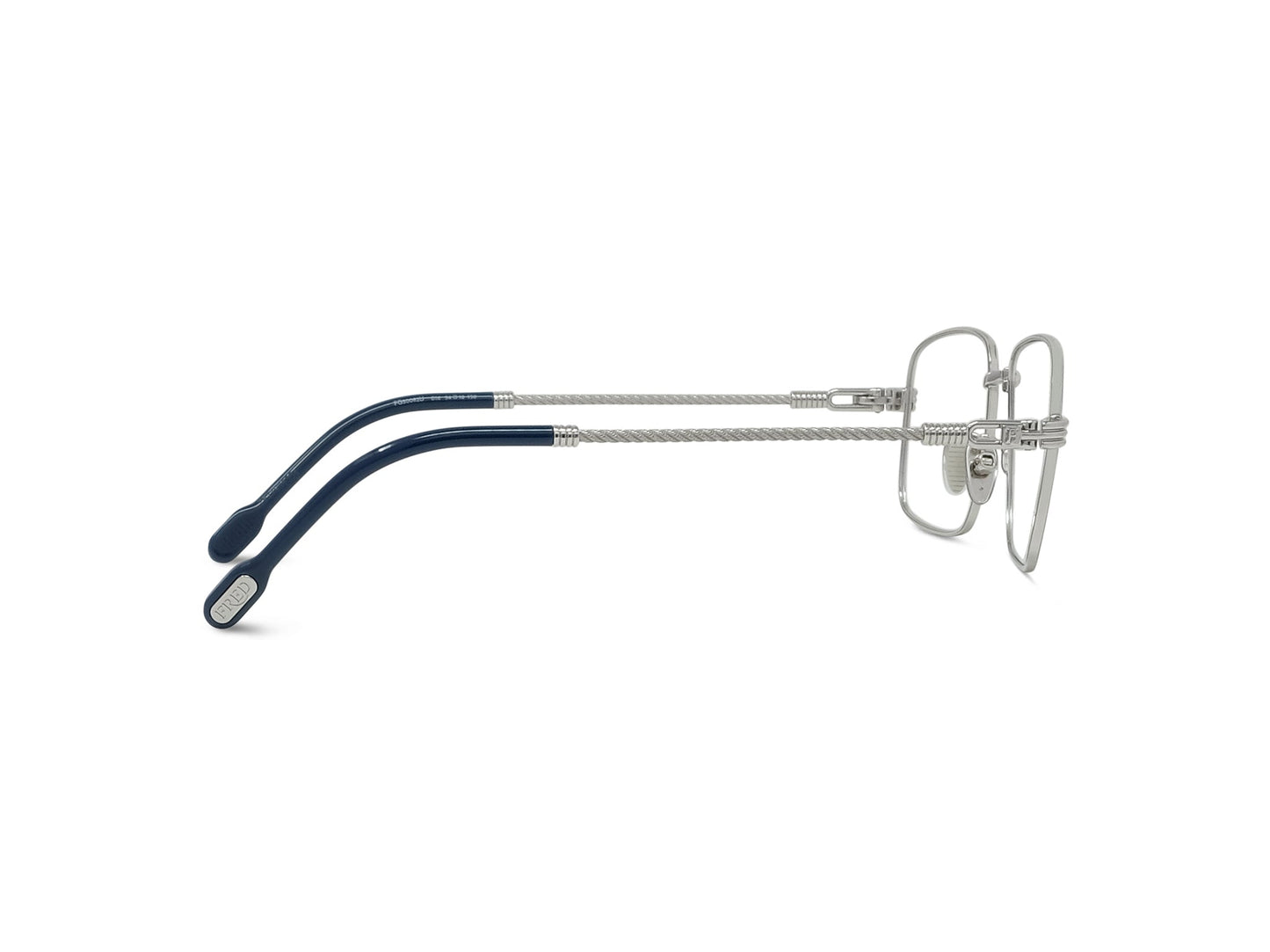 Silver Rectangular Eyeglasses
