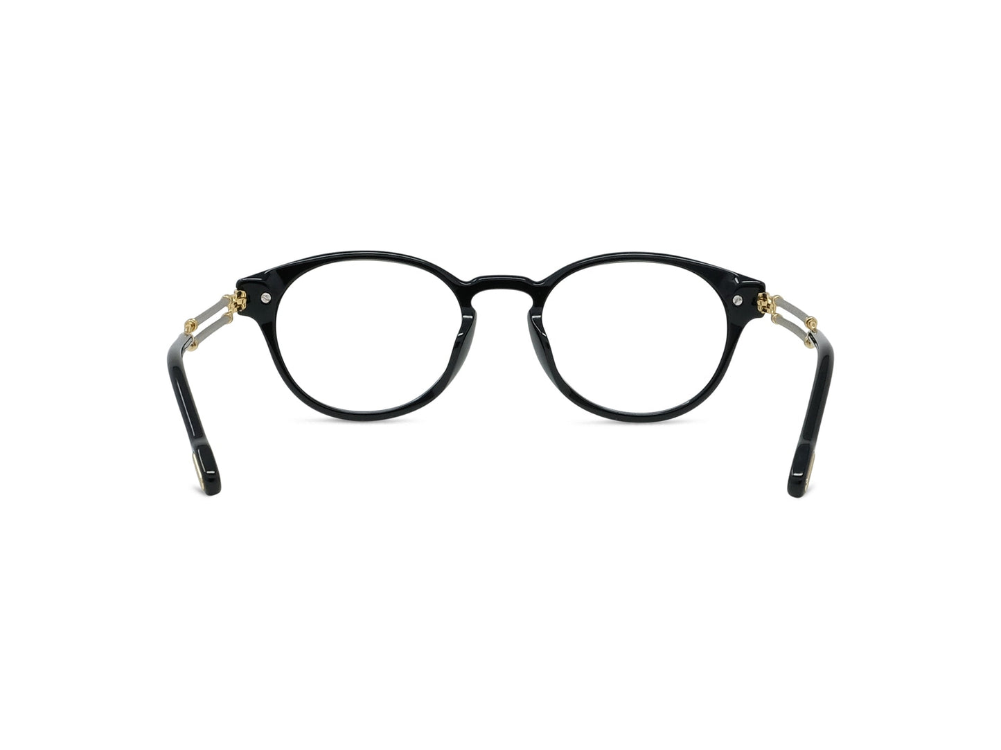Black Pantos Acetate Eyeglasses