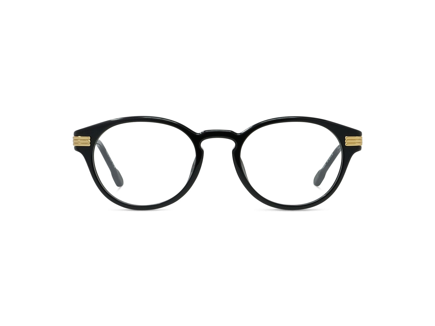 Black Pantos Acetate Eyeglasses