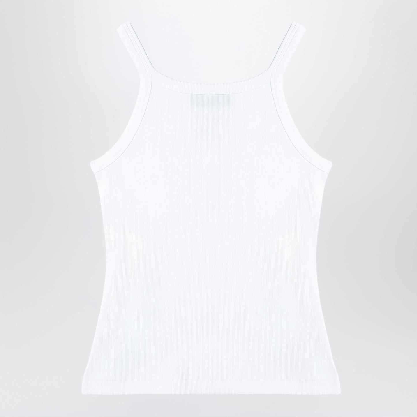 Fendi White Top With Logo Patch Women