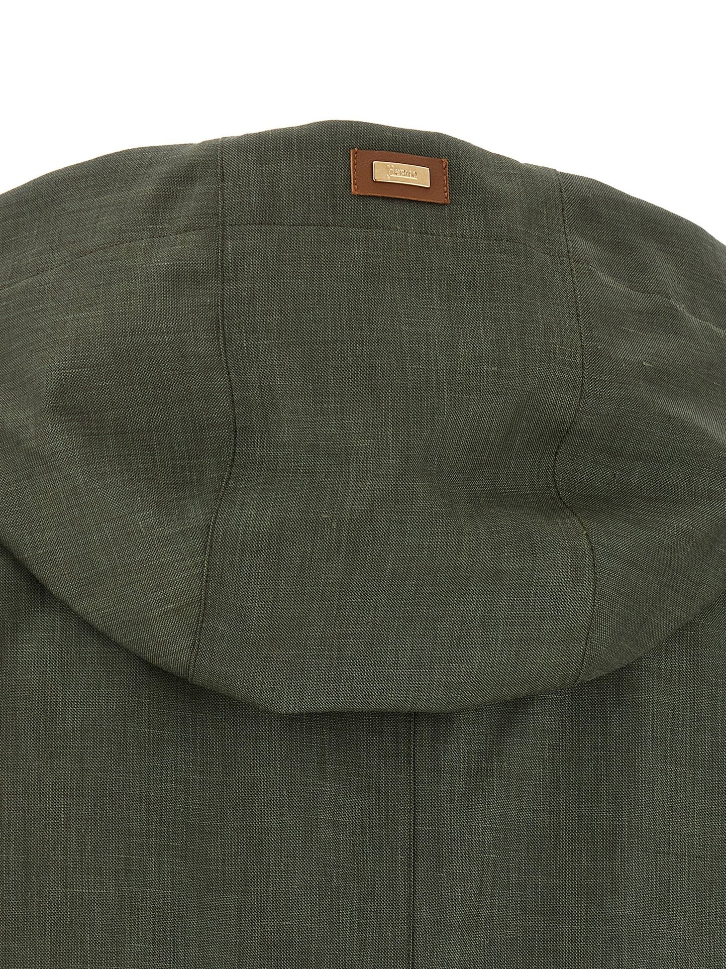 Herno Women Linen Raincoat