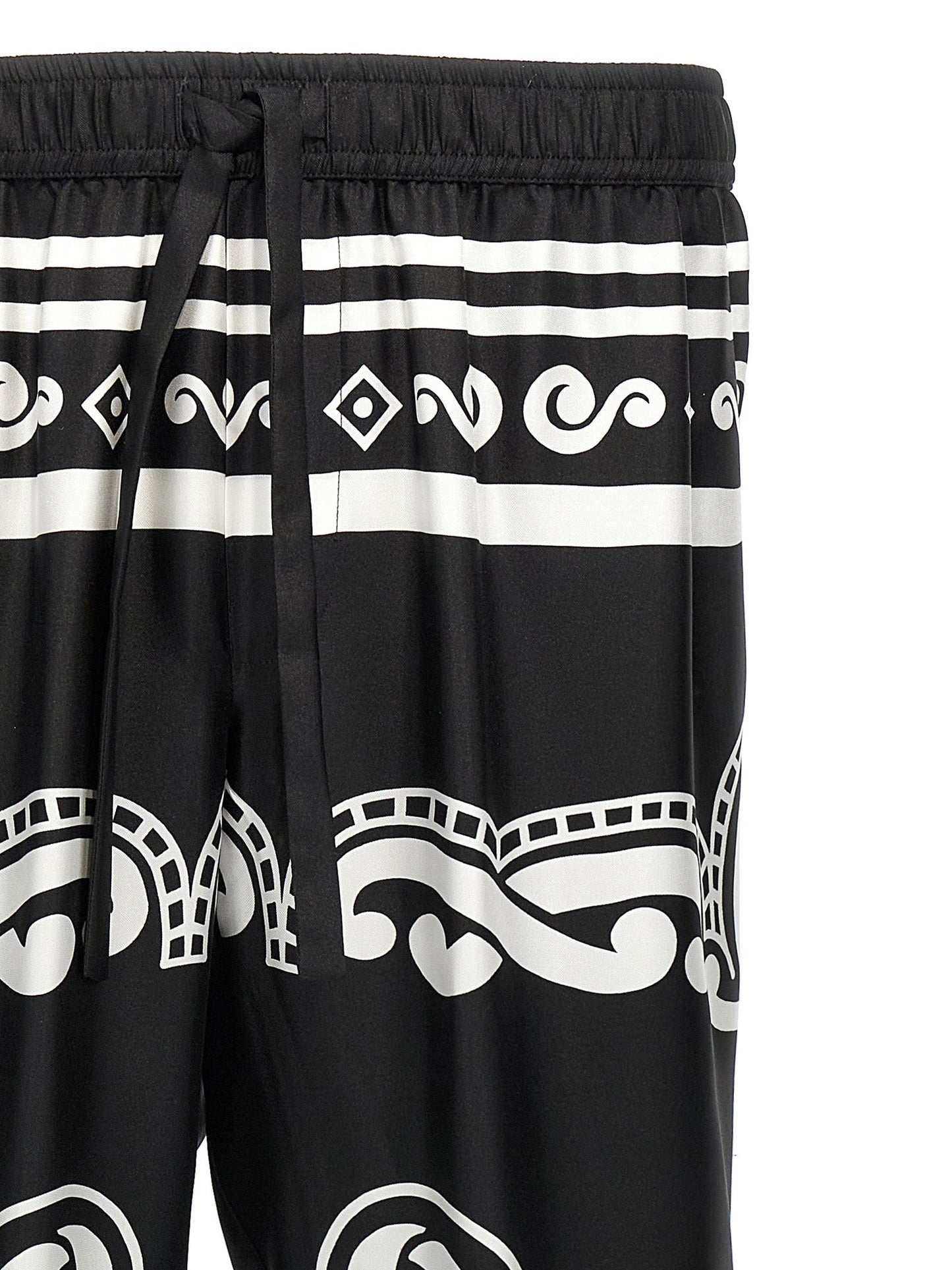 Dolce & Gabbana Men Silk Pants