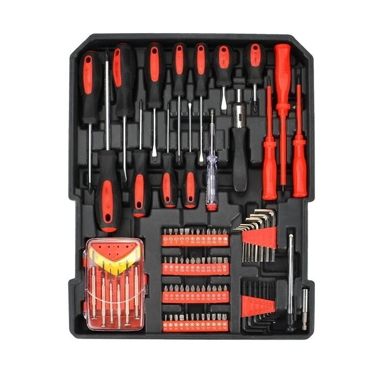 499 Piece Combination Tool Set  Ratchet Wrench Socket Set  Open Ended Wrench Hardware Tool Box Car Repair Tool Set