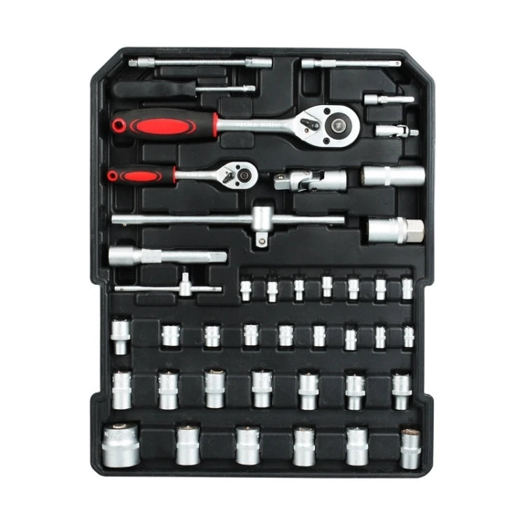 499 Piece Combination Tool Set  Ratchet Wrench Socket Set  Open Ended Wrench Hardware Tool Box Car Repair Tool Set