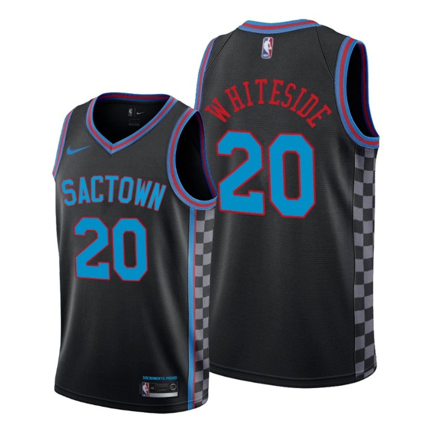 Hassan Whiteside Sacramento Kings 20 Jersey