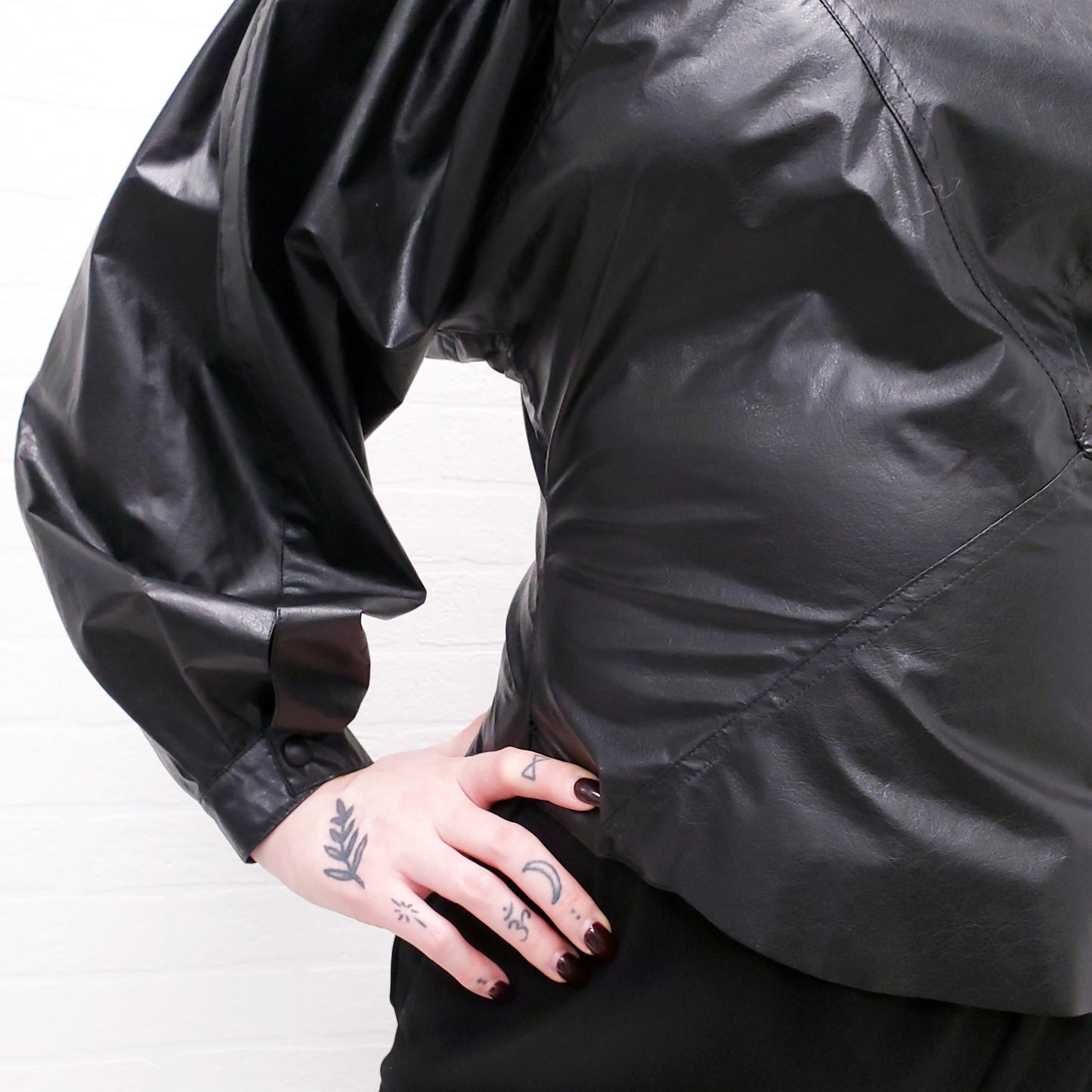 ISABEL MARANT BLACK LONG SLEEVE TOP - SIZE 38