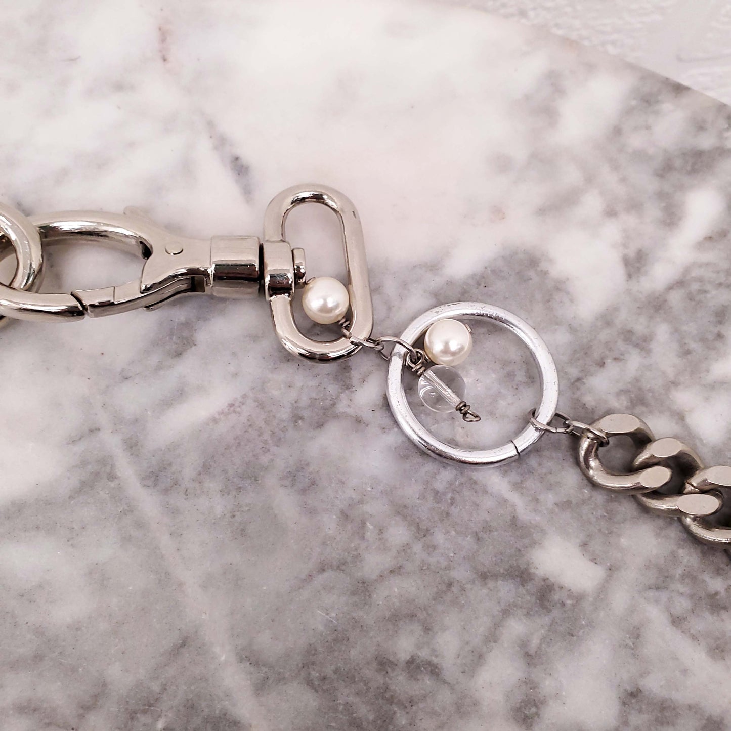 JUSTINE CLENQUET KEY NECKLACE