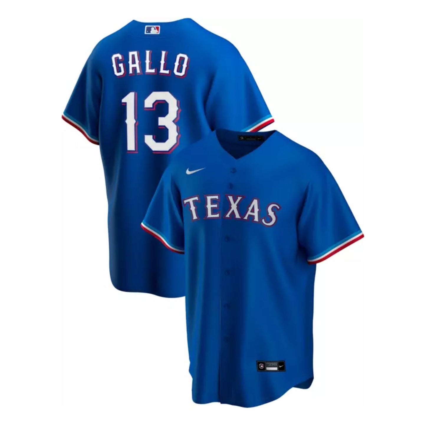 Joey Gallo Texas Rangers 13 Jersey