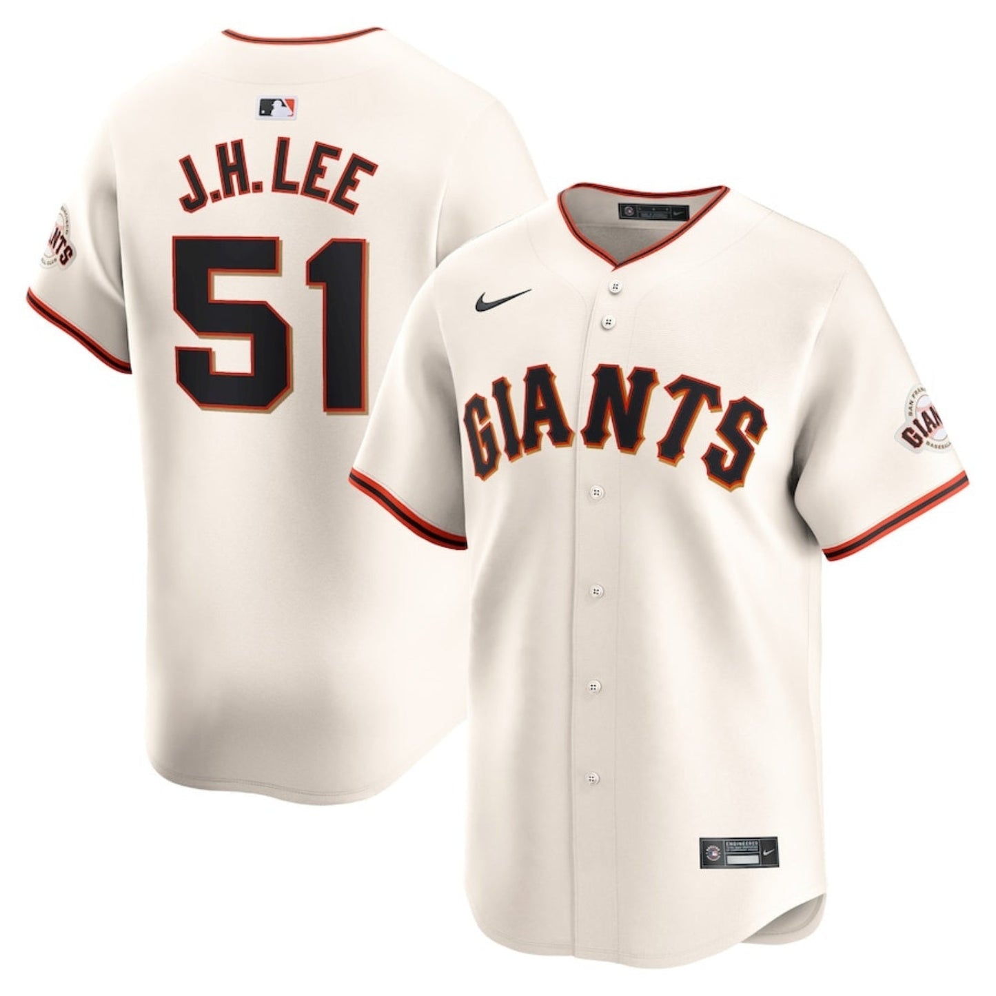 Jung Hoo Lee San Francisco Giants  51 Jersey