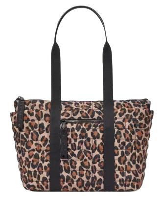Kate Spade New York Camden Spotted Leopard Medium Tote