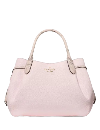 Kate Spade New York Dumpling Snake Embossed Large Satchel Bag