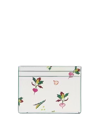 Kate Spade New York Harvest Time Garden Print Small Slim Card Holder