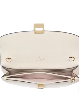 Kate Spade New York Phoebe Floral Applique Turnlock Wallet-on-chain