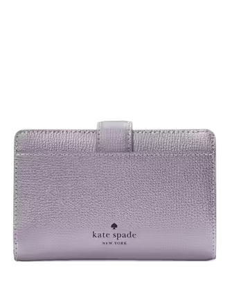 Kate Spade New York Phoebe Metallic Medium Wallet