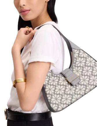 Kate Spade New York Spade Flower Jacquard Nouveau Small Shoulder Bag