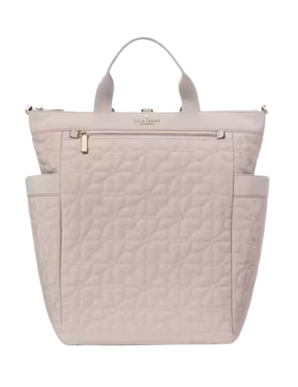 Kate Spade New York Spade Flower Quilted Nylon Convertible Backpack
