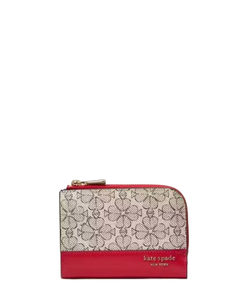 Kate Spade New York Spade Flower Small Compact Wallet