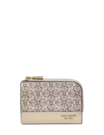 Kate Spade New York Spade Flower Small Compact Wallet