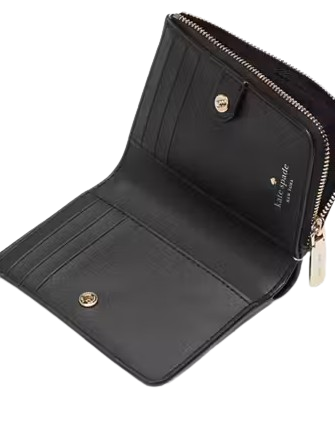 Kate Spade New York Spade Flower Small L-zip Wallet