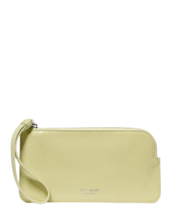 Kate Spade New York Zippy Crinkle Patent Wristlet