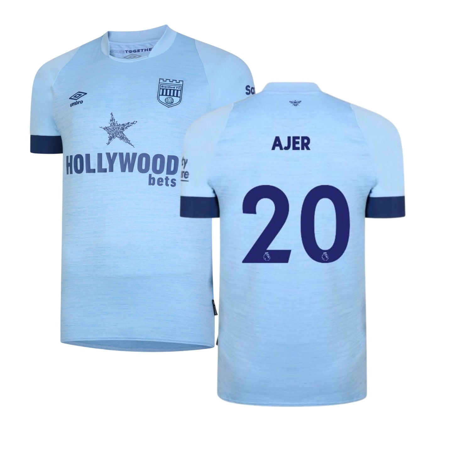Kristoffer Ajer Brentford 20 Jersey