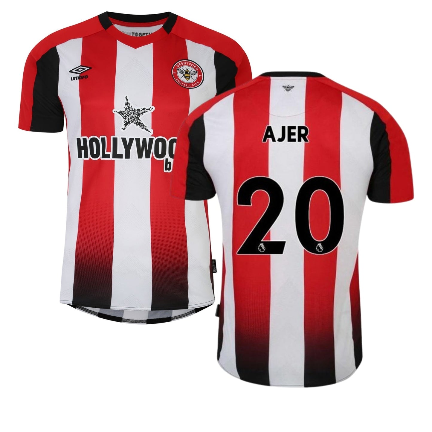 Kristoffer Ajer Brentford 20 Jersey
