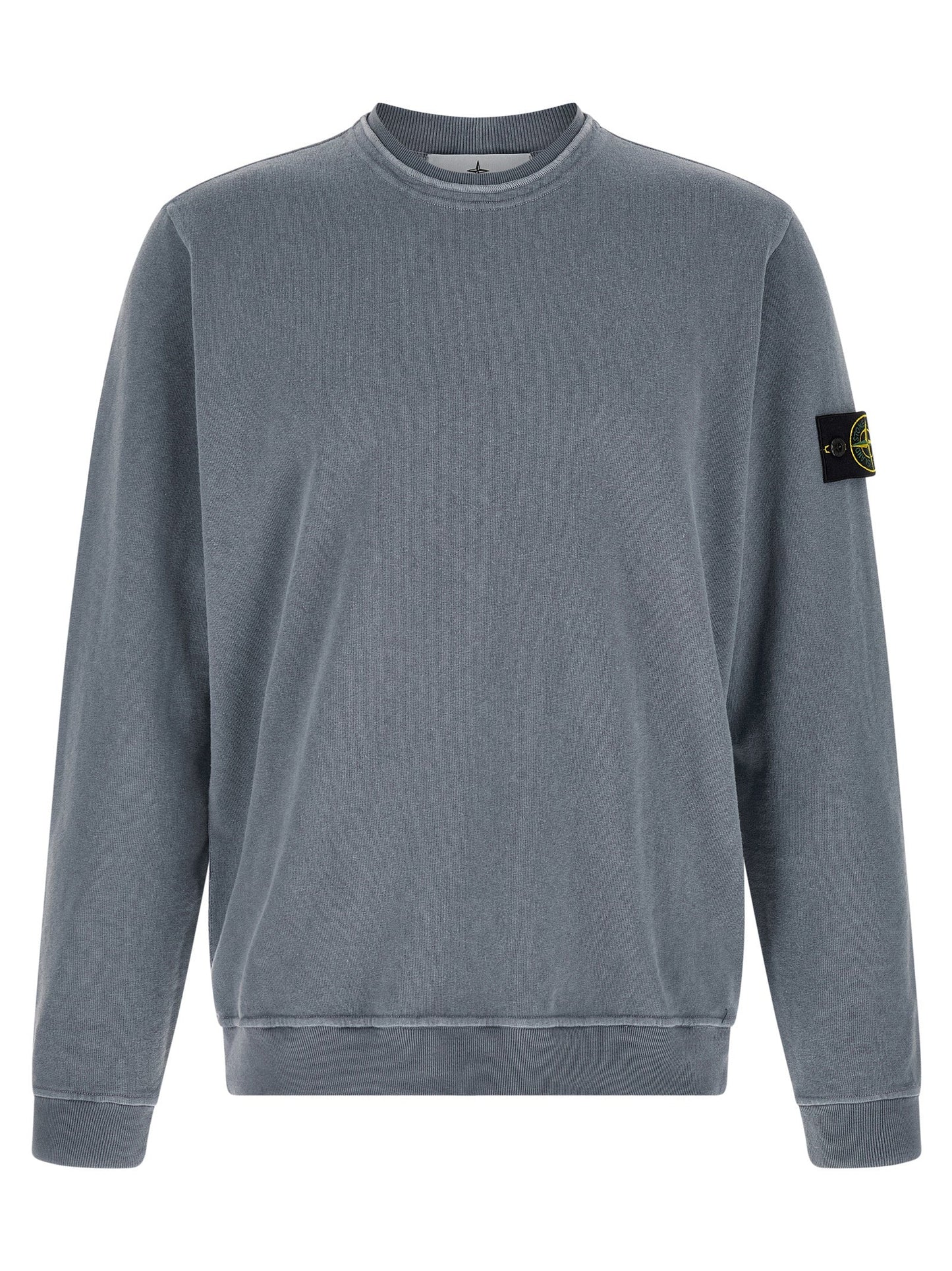 Stone Island Men Brushed Cotton Sweatshirt