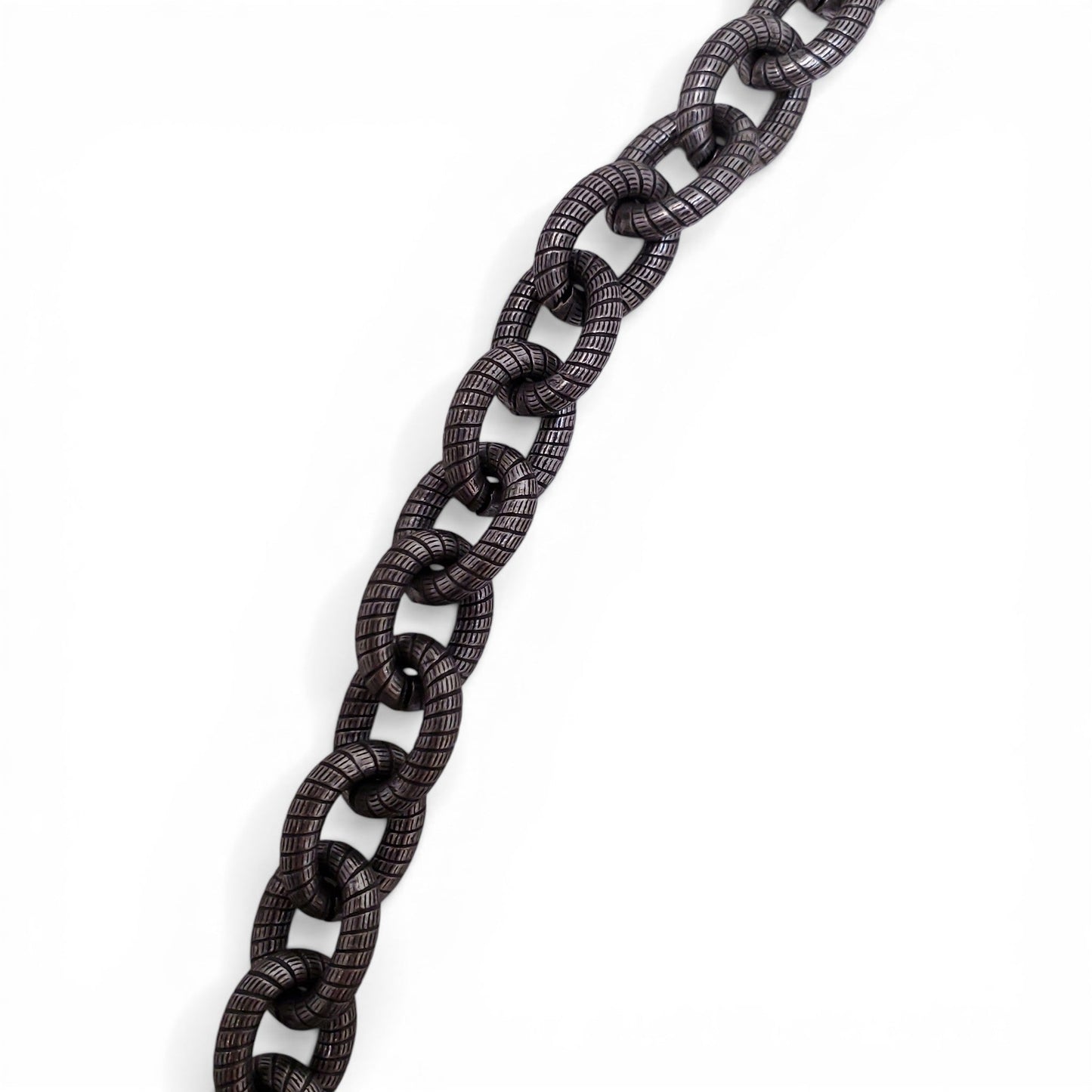 LANVIN CRYSTAL CHAIN NECKLACE