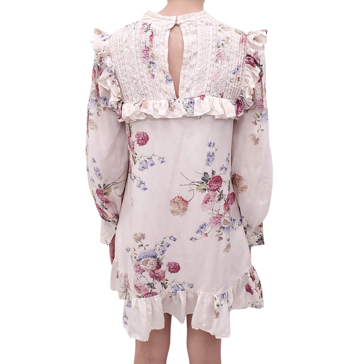 LOVESHACKFANCY FLORAL BABYDOLL DRESS - SIZE 6
