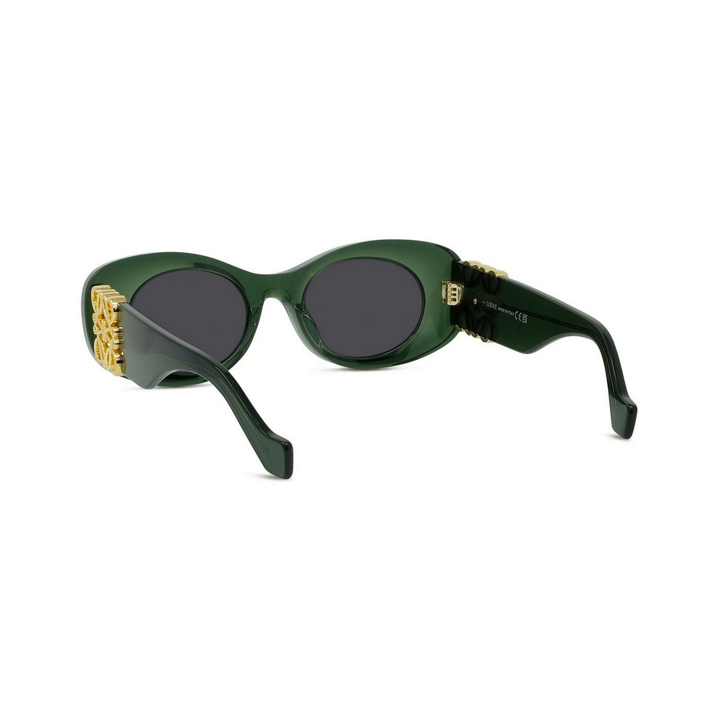 Oval Acetate Sunglasses