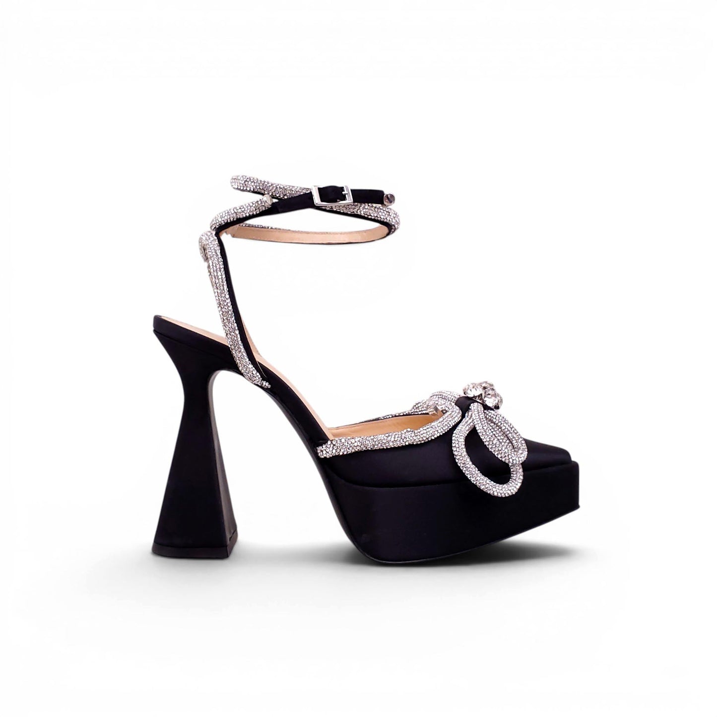 MACH & MACH BLACK PLATOFRM HEELS - SIZE 36